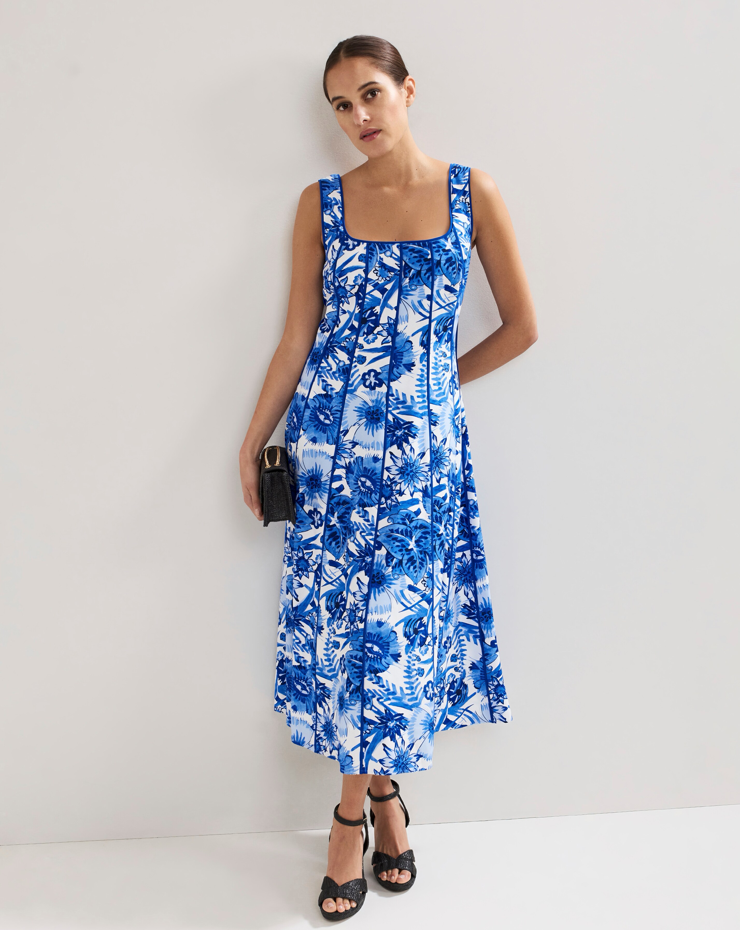 Phase Eight Clarisse Jacquard Skater Dress | Crazy Clearance