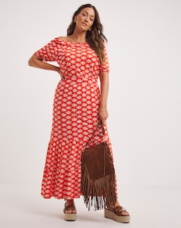 Joe Browns Easy Summer Red Maxi Dress