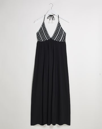 Beaded Maxi Beach Dress