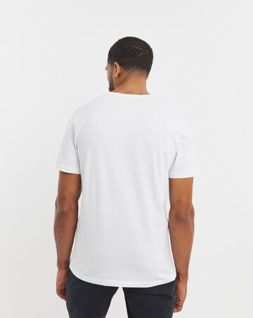 Boss Short Sleeve Logo Patch T-Shirt in White