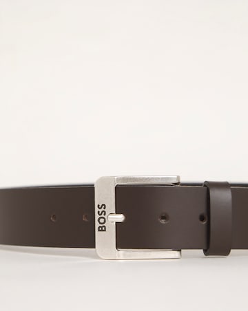 BOSS Casual Brown Leather Belt