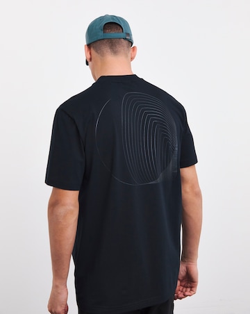 BOSS Graphic Logo Dark Blue T-shirt