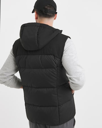 BOSS Black Insulated Hooded Gilet