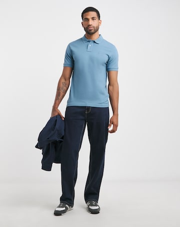 BOSS Classic Short Sleeve Blue Passenger Polo