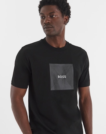 BOSS Short Sleeve Box Logo T-Shirt - Black