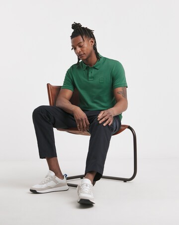 BOSS Short Sleeve Box Logo Polo - Green