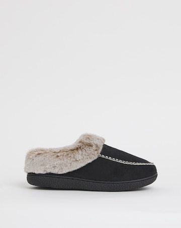 Cushion Walk Cosy Stitch Detail Slipper Extra Wide EEE Fit