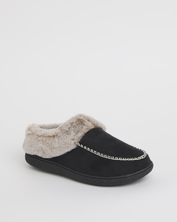 Cushion Walk Cosy Stitch Detail Slipper Extra Wide EEE Fit