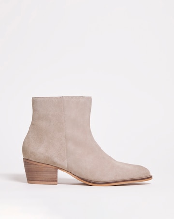 Sweetie Suede Leather Western Cowboy Boot EEE Fit