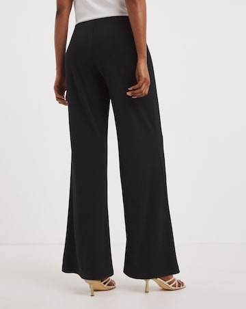 Joanna Hope Short Black Palazzo Trouser