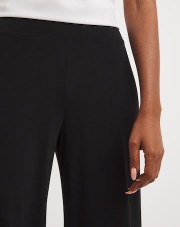 Joanna Hope Short Black Palazzo Trouser
