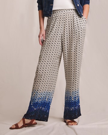 Julipa Printed Crinkle Trouser