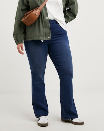 Kim High Waist Bootcut Leg Jeans