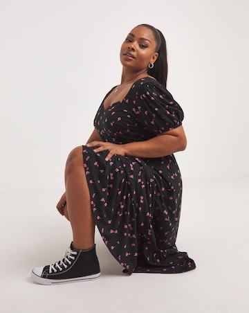 Supersoft Sweetheart Midi Dress