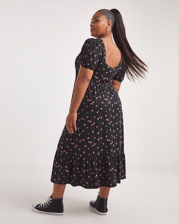 Supersoft Sweetheart Midi Dress