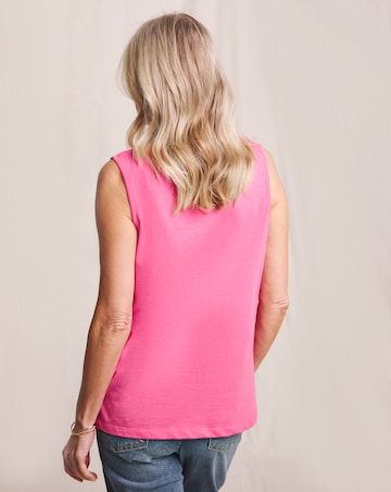 Julipa Embroidered Jersey Vest