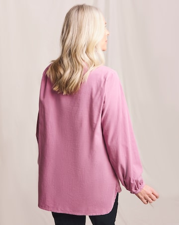 Julipa Cord Pintuck Blouse