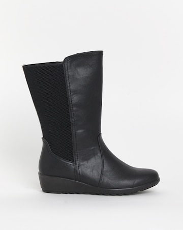 Cushion Walk Elastic Mid Boot E Fit