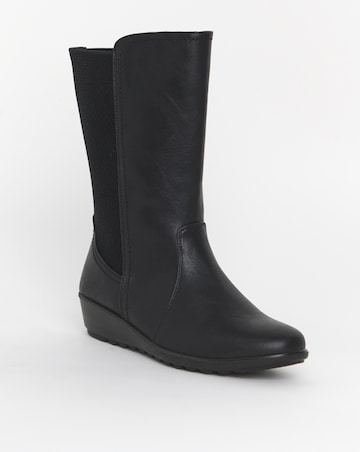 Cushion Walk Elastic Mid Boot E Fit