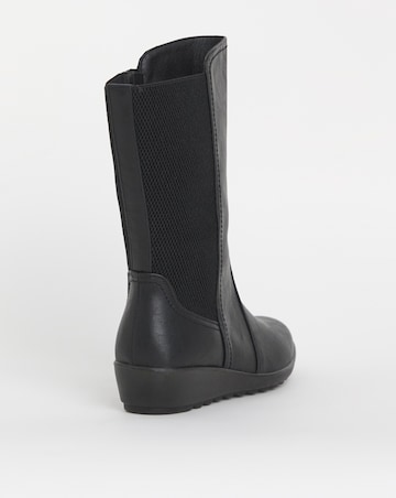 Cushion Walk Elastic Mid Boot E Fit