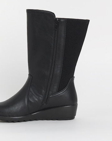 Cushion Walk Elastic Mid Boot E Fit