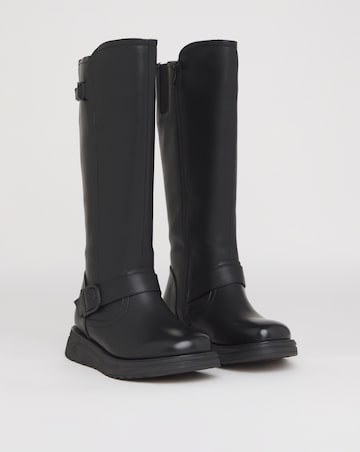 Heavenly Feet Rubymae Knee High Boots Standard Calf Ex Wide Fit