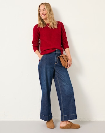 FatFace Ella Textured Jumper