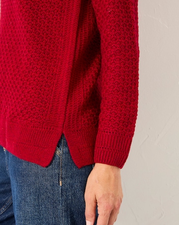 FatFace Ella Textured Jumper