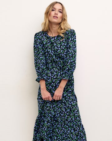 Nobody's Child Selena Long Sleeve Midi Dress