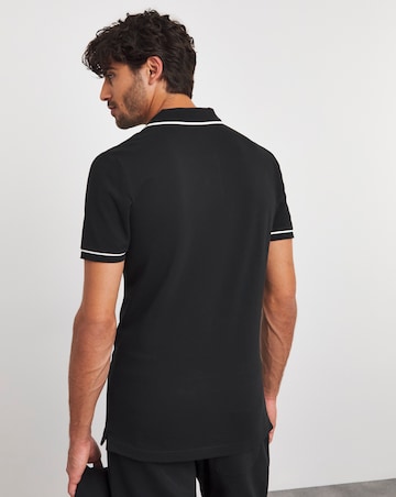 Calvin Klein Jeans Tipped Black Polo