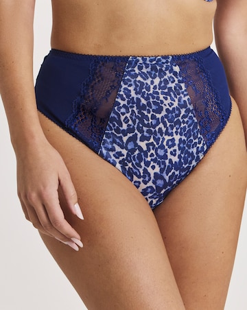 Elomi Lucie High Leg Knicker Midnight