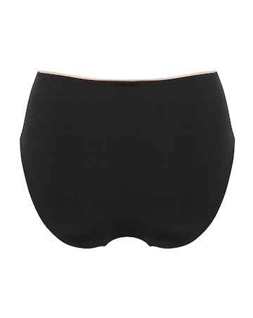 Pour Moi Atelier High Waist Deep Knicker Black/Cosmetic