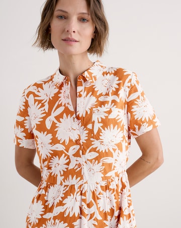 Seasalt Cornwall Fleet Dress Daisy Shadow Cumin
