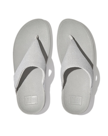 Fit Flop Lulu Shimmer Toe-Post Sandals Standard Fit