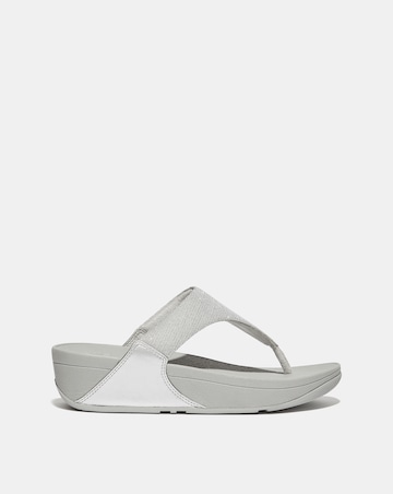 Fit Flop Lulu Shimmer Toe-Post Sandals Standard Fit