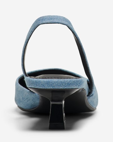 Only Coco Denim Slingback Back Shoe Standard Fit