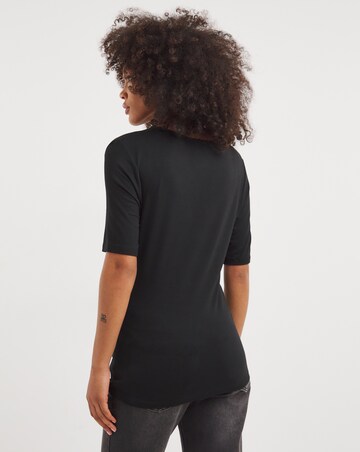 Black Channel Top