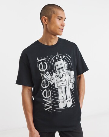 Weezer Graphic Band T-Shirt - Black