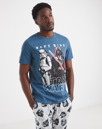 Star Wars Short Sleeve Pyjama Set - Blue