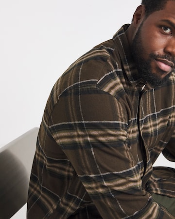 Jack & Jones Joshua Check Shirt - Brown