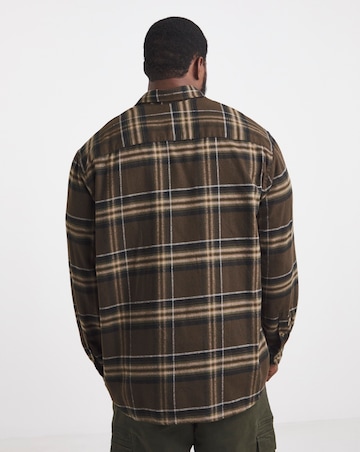 Jack & Jones Joshua Check Shirt - Brown