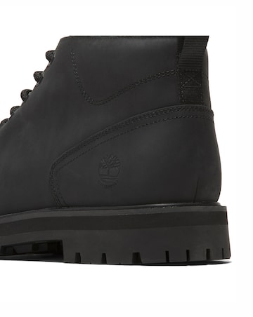 Timberland Britton Road Mid Lace Waterproof Chukka Boot - Black