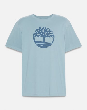 Timberland Kennebec River Tree Logo T-Shirt - Blue