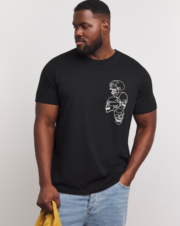 Jack & Jones Scully Crew Neck Back Graphic T-Shirt