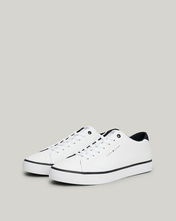 Tommy Hilfiger Leather Trainers - White