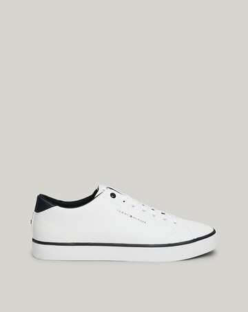 Tommy Hilfiger Leather Trainers - White