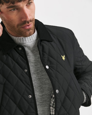 Lyle & Scott Black Quilted Jacket