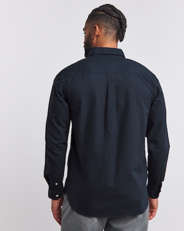 Lyle & Scott Classic Long Sleeve Oxford Shirt - Navy