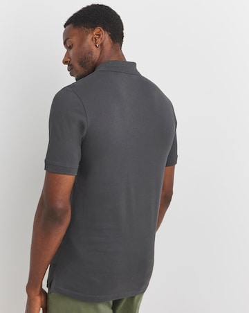 Lyle & Scott Gunmetal Classic Short Sleeve Polo