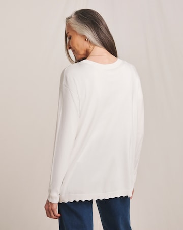 Julipa Longline Button Down Cardigan